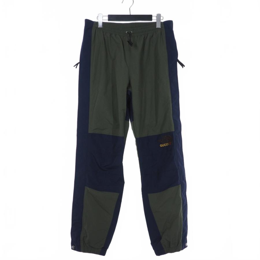 グッチ GUCCI × ノースフェイス THE NORTH FACE ナイロンパンツ ワーク 