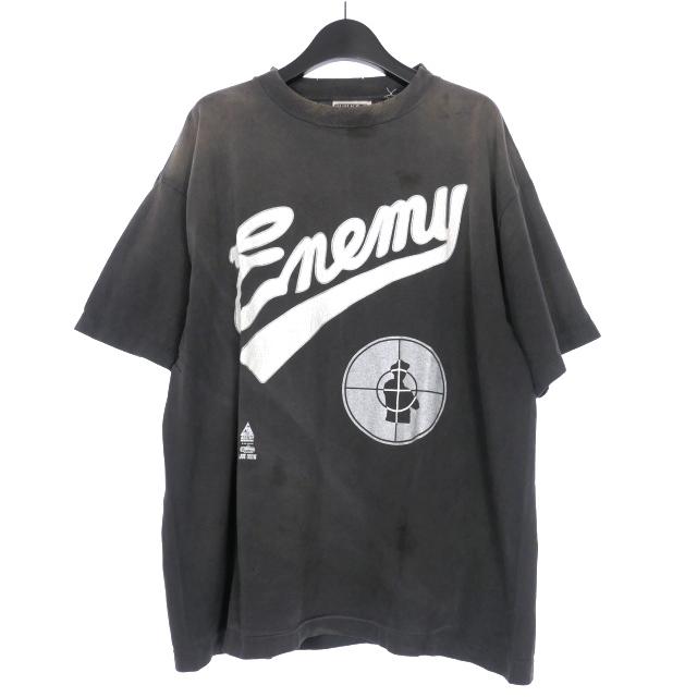 未使用品 セントマイケル SAINTMICHAEL 24AW SS TEE / SNT ENEMY  