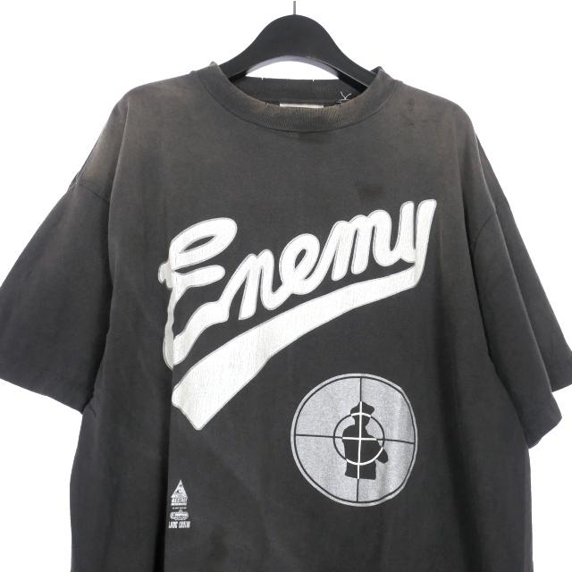 未使用品 セントマイケル SAINTMICHAEL 24AW SS TEE / SNT ENEMY 