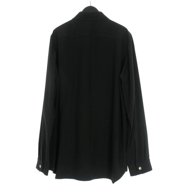 リックオウエンス Rick Owens 22AW スナップボタン アウターシャツ 