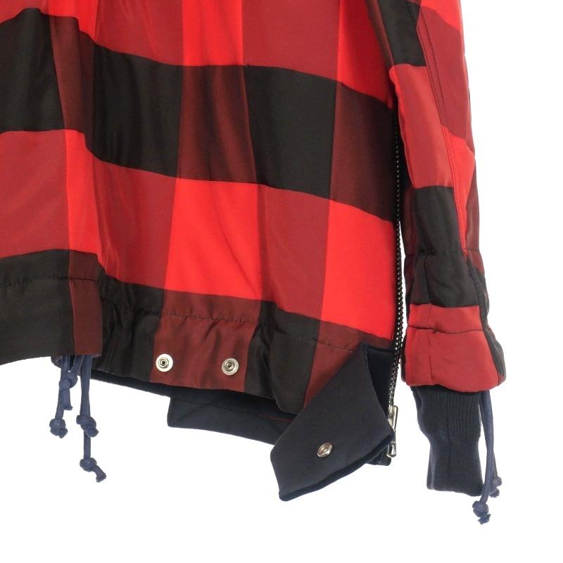 サカイ sacai 18AW バッファローチェックブルゾン ジャケット サカイ sacai 18AW バッファローチェックブルゾン ジャケット