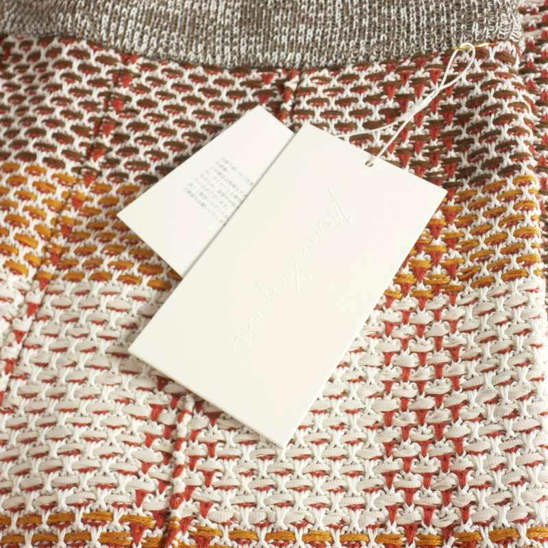 未使用品 マメクロゴウチ Mame Kurogouchi 23SS Basket Motif 未使用品 マメクロゴウチ Mame Kurogouchi 23SS Basket Motif