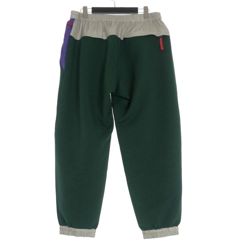 カラー kolor beacon ニット スウェットパンツ 2 グリーン 緑 23WBM 