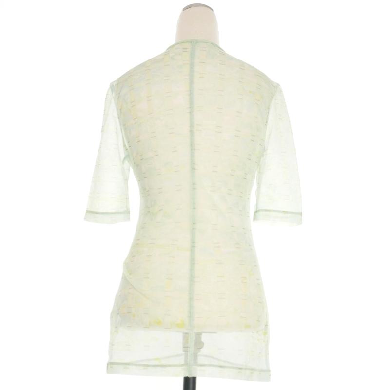 未使用品 マメクロゴウチ Mame Kurogouchi 23SS Marble Printed Plaid 