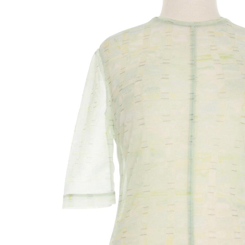 未使用品 マメクロゴウチ Mame Kurogouchi 23SS Marble Printed Plaid 