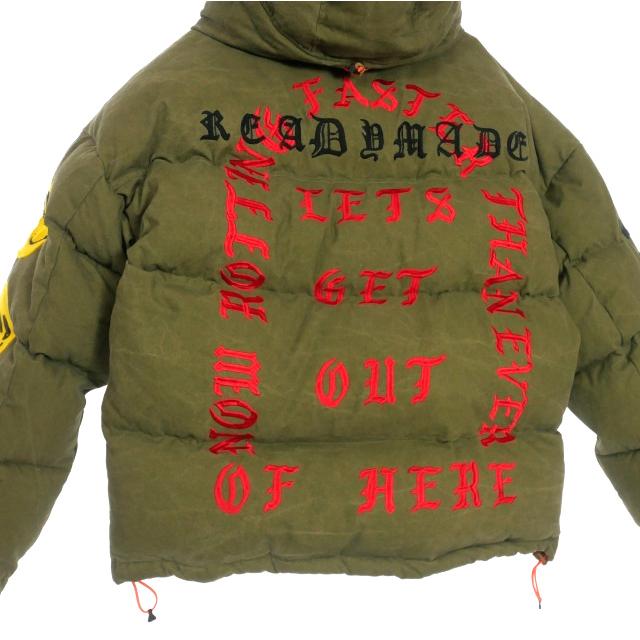 レディメイド READYMADE × Cali Thornhill Dewitt DOWN JACKET  