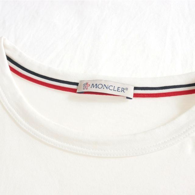 MONCLER モンクレール 19SS トリコロールリブ クルーネックポケットT 
