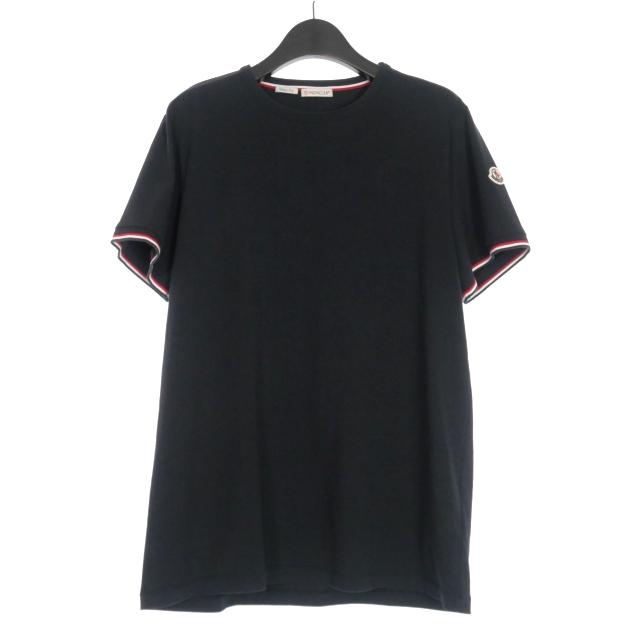 モンクレール スリムフィット Tシャツ ブラック サイズXL 国内正規品