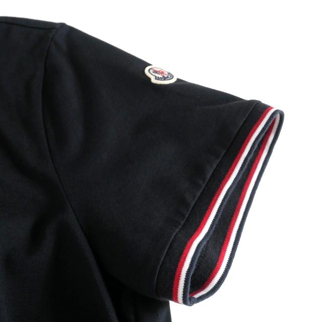 MONCLER モンクレール トリコロールリブ クルーネックTシャツ 