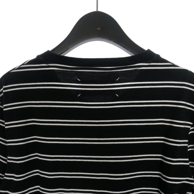 メゾンマルジェラ 10 Maison Margiela 10 16AW クルーネック ボーダーT 