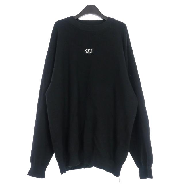 ウィンダンシー WIND AND SEA COTTON CASHMERE KNIT クルーネック 