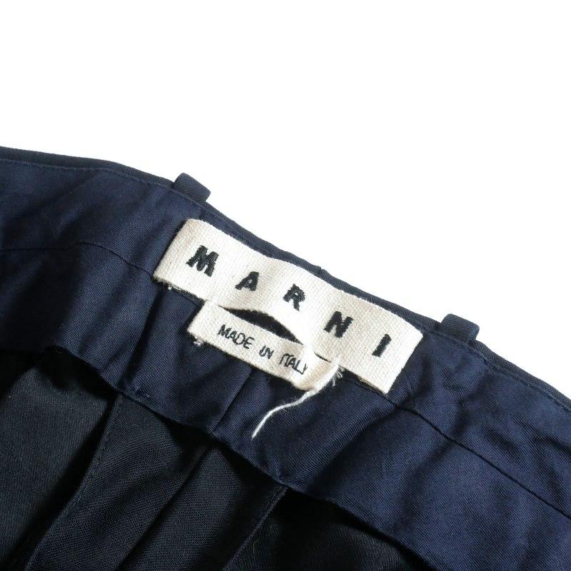 MARNI（マルニ） MARNI 19AW COTTON TWILL PANTS テーパードパンツ 