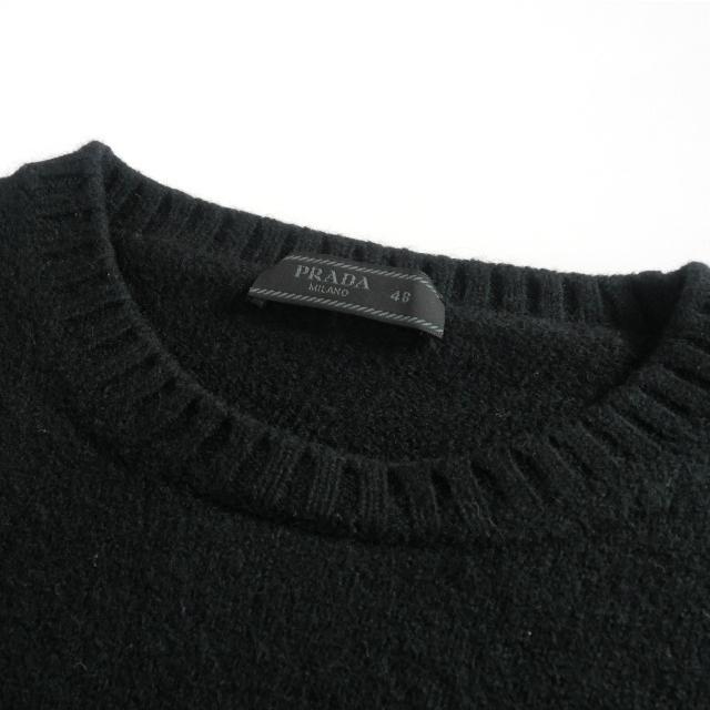 PRADA プラダ Re-Nylon トライアングルロゴ 胸ポケット ニット PRADA プラダ Re-Nylon トライアングルロゴ 胸ポケット ニット