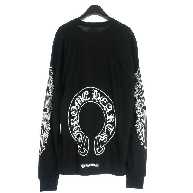 CHROME HEARTS 未使用品 クロムハーツ HORSESHOE L/S TEE ロング 