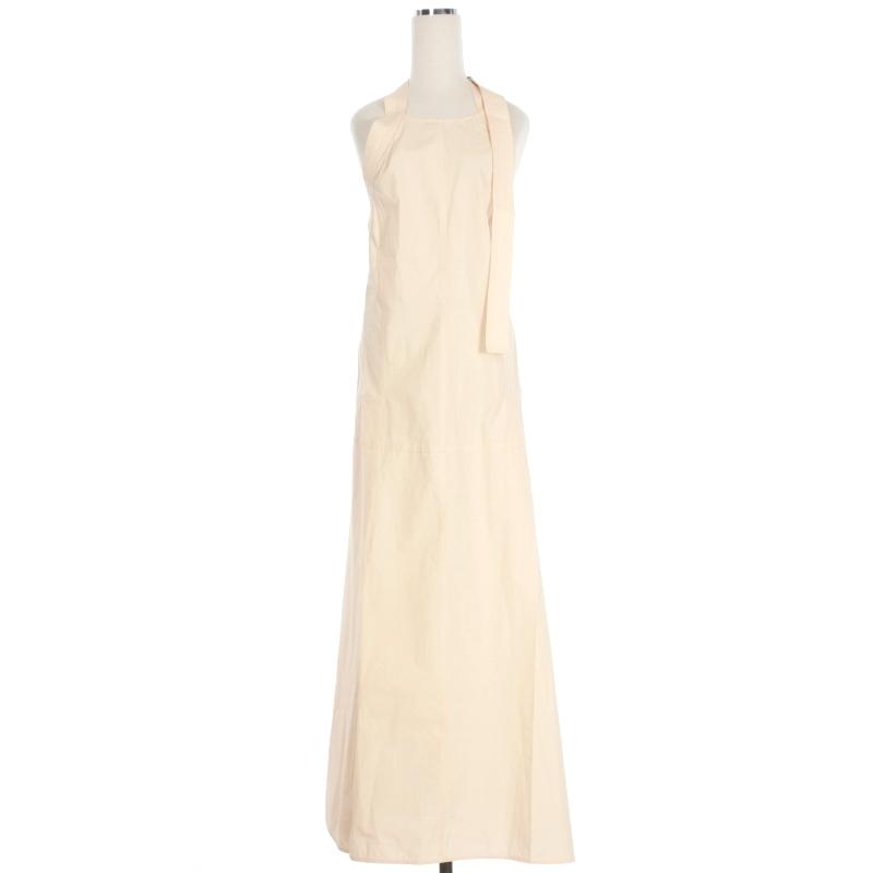【中古】未使用品 スタジオニコルソン STUDIO NICHOLSON CUENCA POWDER COTTON HALTER NECK DRESS ワンピース 0 ピンク 未使用品 スタジオニコルソン STUDIO NICHOLSON CUENCA POWDER COTTON