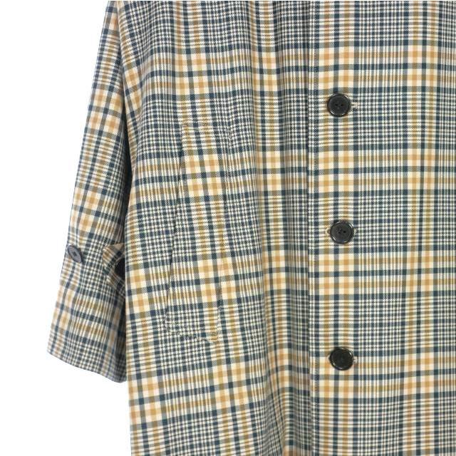 レア美品】秋冬 MARKAWARE ウール ガンクラブチェック ビッグコート