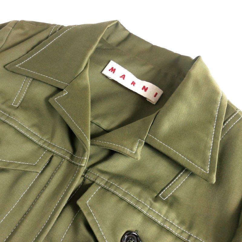 MARNI - マルニ MARNI 20SS オープンカラーシャツジャケット 長袖 36 MARNI（マルニ） MARNI 20SS オープンカラーシャツジャケット 長袖 36
