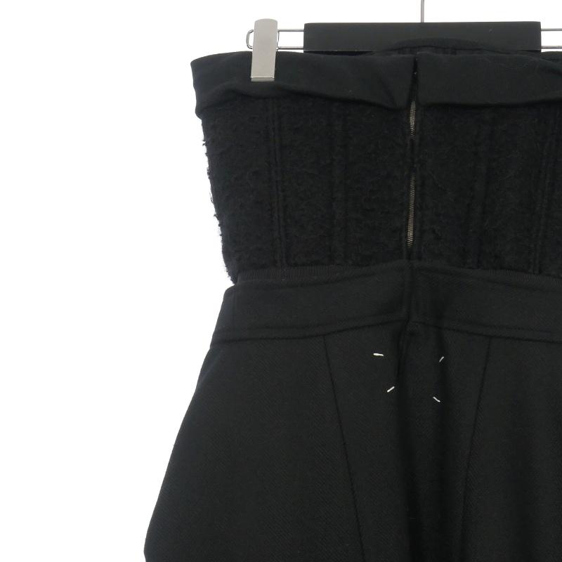 Maison Martin Margiela 変形 ワンピース 38 マルジェラ Martin Margiela マルタンマルジェラ ブラック 変形ワンピース