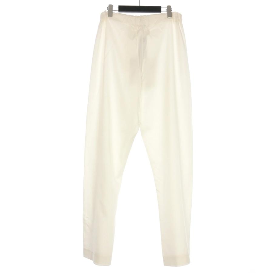 【中古】メゾンマルジェラ Maison Margiela 22AW シルクポプリン トラウザーズパンツ スラックス 44 ホワイト 白 メゾンマルジェラ Maison Margiela 22AW シルクポプリン トラウザーズ