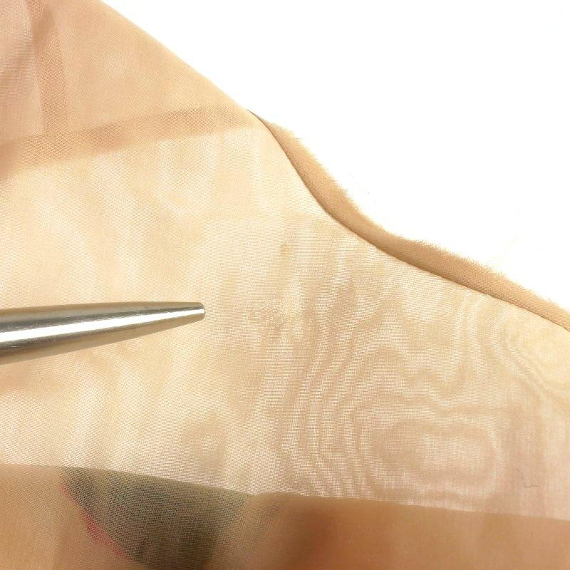 メゾンマルジェラ Maison Margiela 18SS 白タグ フラワープリント オーガンジーワンピース ドレス 36 ベージュ S29CT0730 国内正規 レディ_8