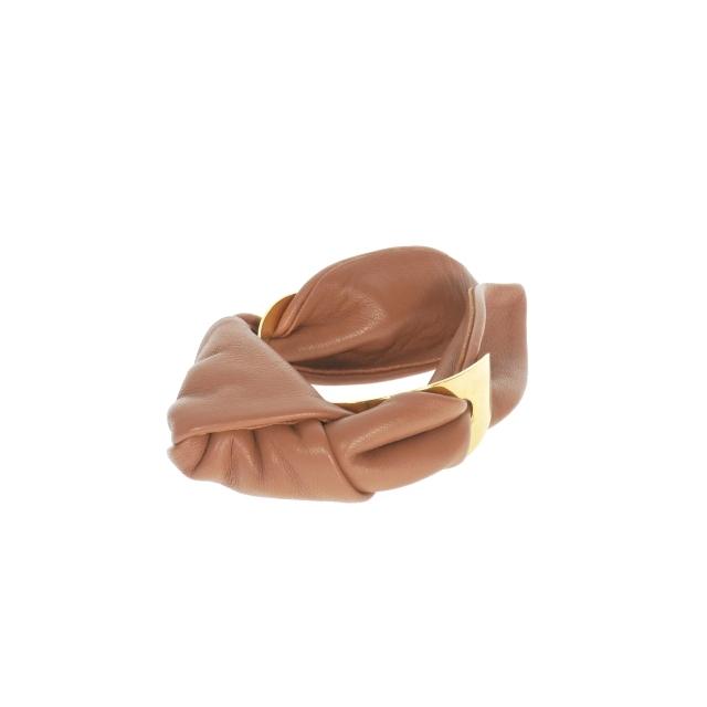 未使用品 フミエタナカ FUMIE TANAKA CROISSANT BANGLEF レザー 