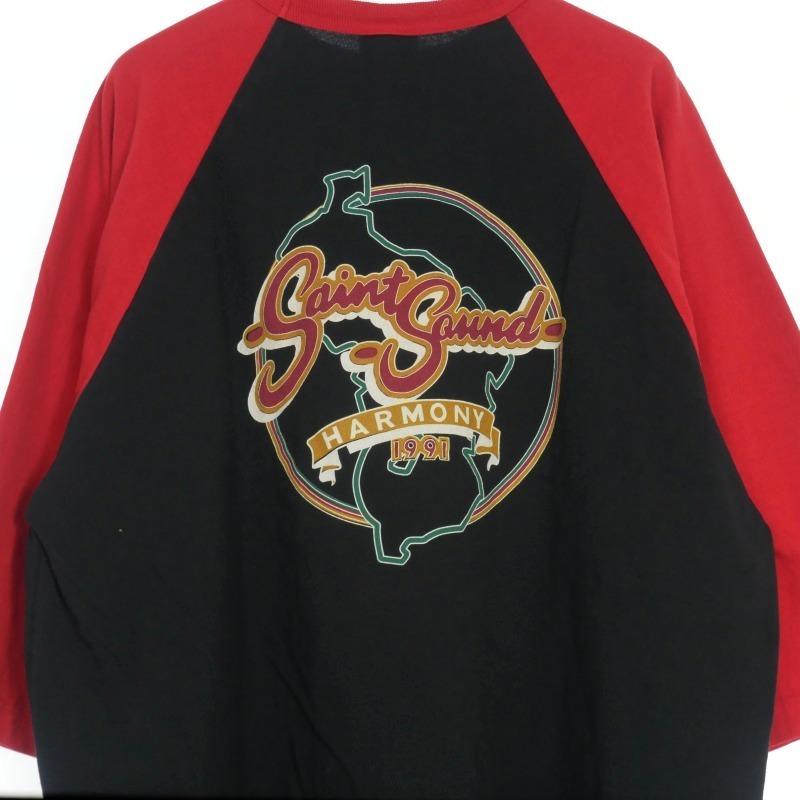 トップス セントマイケル × LASTMAN 25SS SS TEE SNT NOIS M