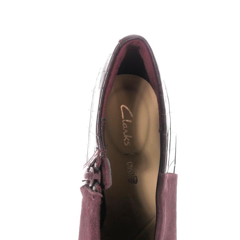Clarks（クラークス） 未使用品 clarks Ellis Viola エリスビオラ 