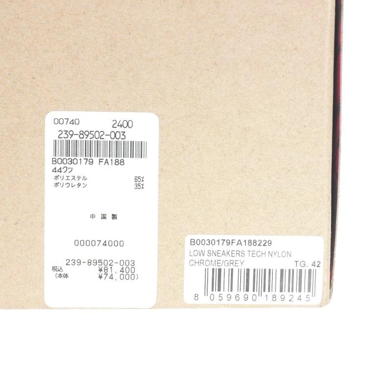 未使用品 フォーティーフォーレーベルグループ ローカットスニーカー