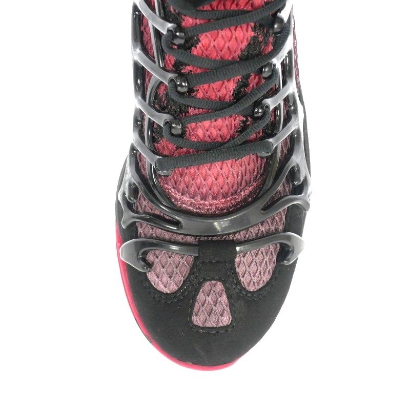 【中古】未使用品 フォーティーフォーレーベルグループ ローカットスニーカー 靴  40 26.0?p 黒 赤 国内正規 メンズ 未使用品 フォーティーフォーレーベルグループ ローカットスニーカー