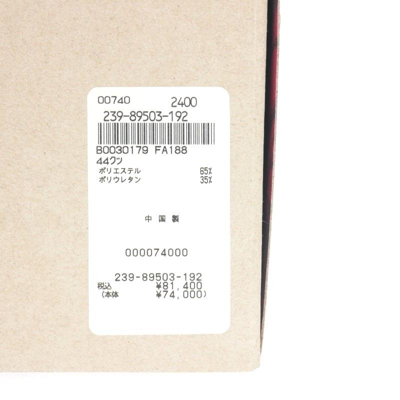 未使用品 フォーティーフォーレーベルグループ ローカットスニーカー