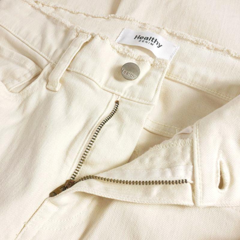 ヘルシーデニム Healthy Denim H.Salt フリンジテーパードデニムパンツ 