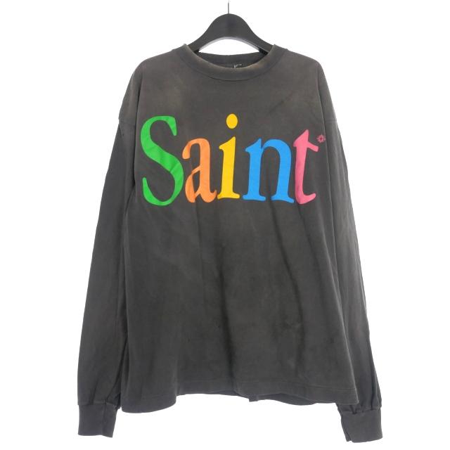 未使用品 セントマイケル SAINTMICHAEL 25SS RAINBOW LS TEE ロング 