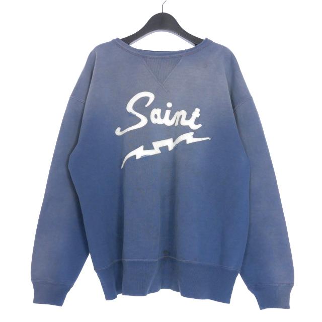 セントマイケル SAINTMICHAEL CREW SWEAT SHIRT M