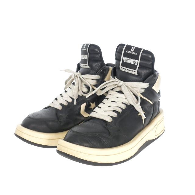 ダークシャドウ DRKSHDW Rick Owens × Converse TURBOWPN ハイカット 