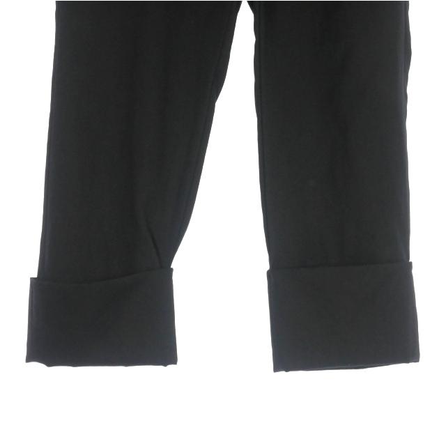 コムデギャルソンオムテーパード黒スラックス