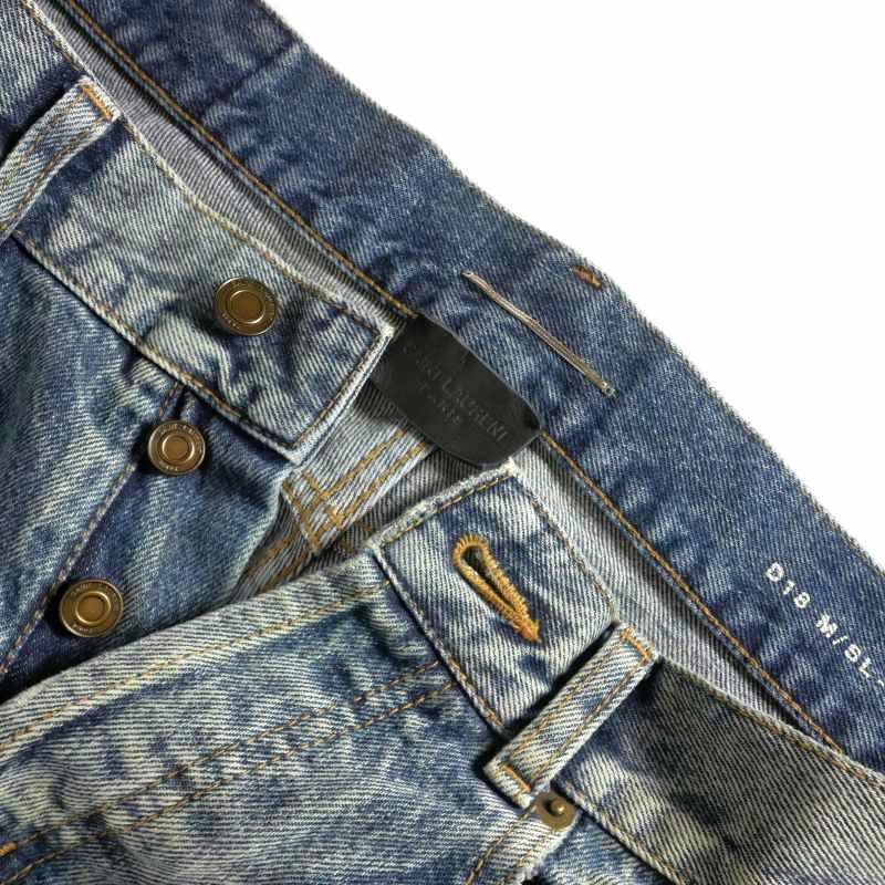サンローラン パリ SAINT LAURENT PARIS SLIM-FIT JEANS