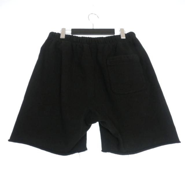 SAINT M×××××× 25SS スウェットショーツMX666 BLACK