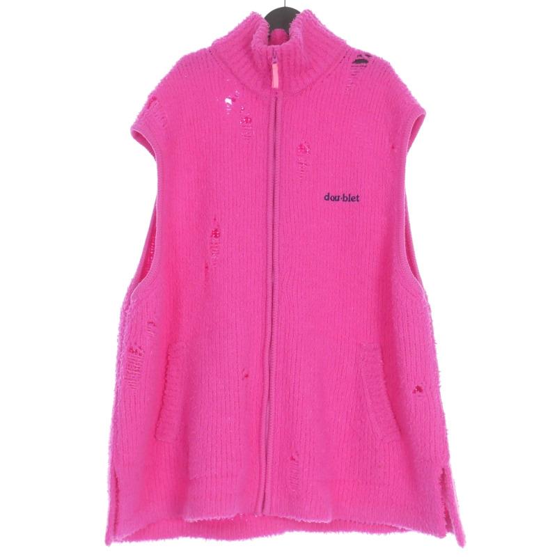 トップス doublet FLEECE KNIT VEST doublet＞FLEECE KNIT VEST | MAKES ONLINE STORE