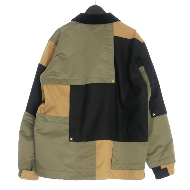sacai ドッキングジャケット　ファブリックコンボシリーズ 20SS＊sacai (サカイ)】ファブリックコンボジャケット Fabric