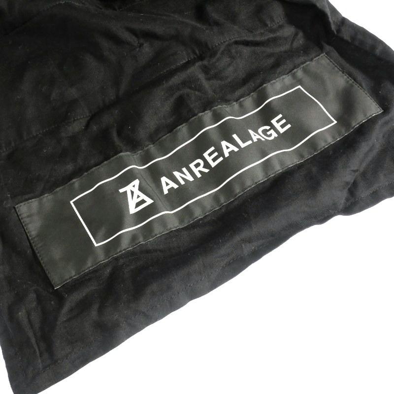 アンリアレイジ ANREALAGE フェイクレザー ビッグパンツ スラックス