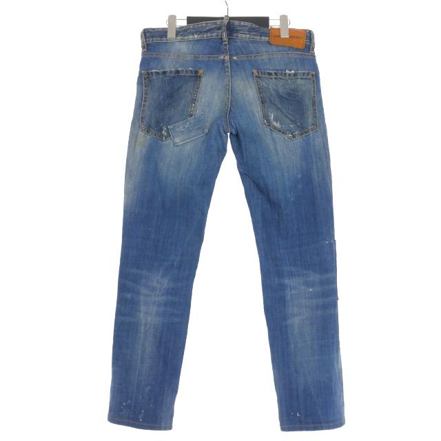 DSQUARED2 ディースクエアード 17SS ダメージ加工 スリム DSQUARED2 ディースクエアード 17SS ダメージ加工 スリム