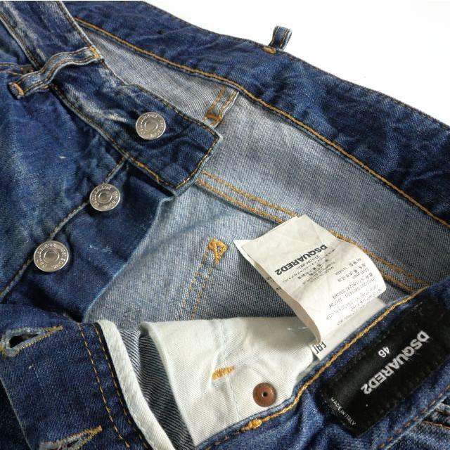 DSQUARED2 ディースクエアード 17SS ダメージ加工 スリム DSQUARED2 ディースクエアード 17SS ダメージ加工 スリム