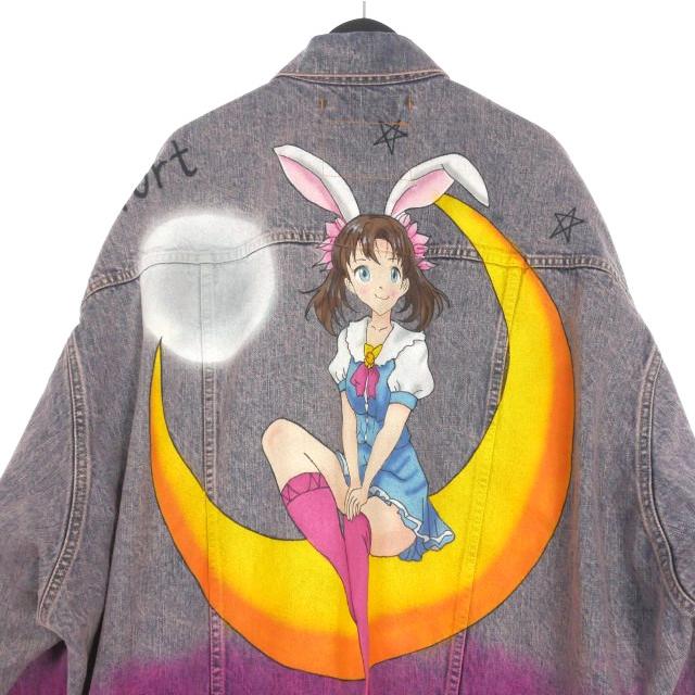 ダブレット doublet 25SS ANIME HAND-PAINTING DENIM JACKET