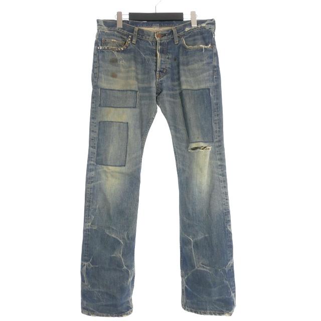 HYSTERIC GLAMOUR × XXX コラボ デニムパンツ ダメージ