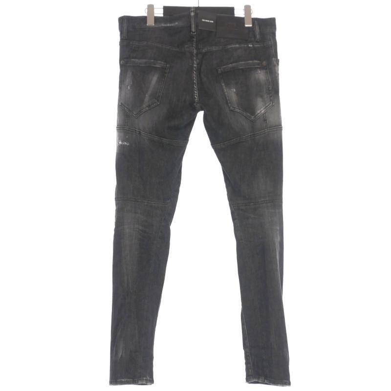 DSQUARED2 ディースクエアード BIKER バイカーデニムパンツ48