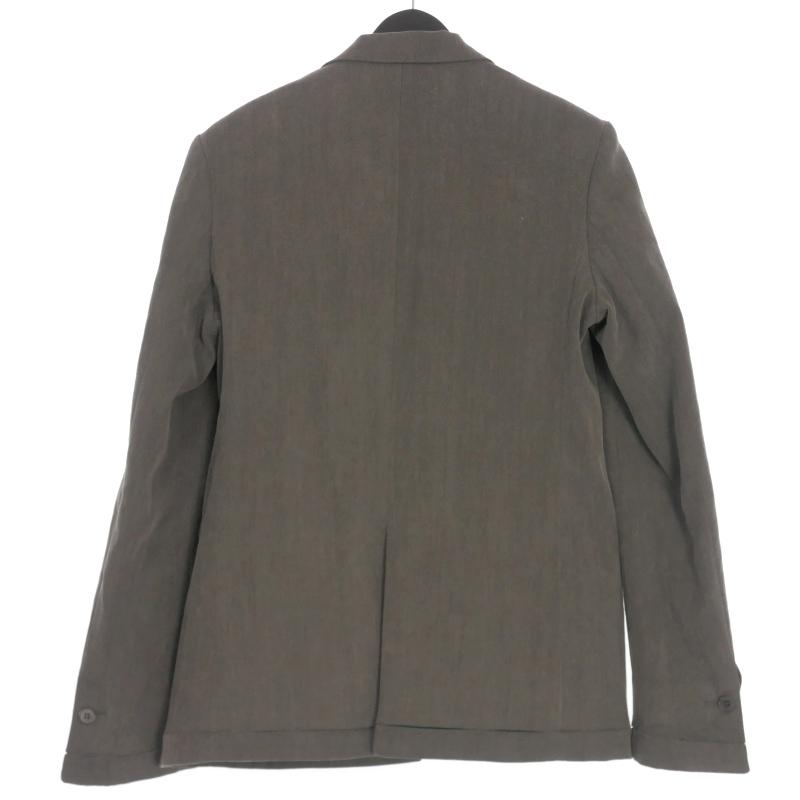 【中古】未使用品 カング KANG  MODULAR HEM JACKET テーラードジャケット ブレザー 48 オフブラック 黒 M/J-001-MO 未使用品 カング KANG MODULAR HEM JACKET テーラードジャケット