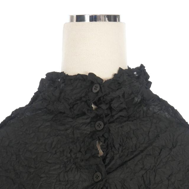 me イッセイミヤケ　プリーツ加工　ブラウス ISSEY MIYAKE イッセイミヤケ ME シワ加工 プリーツシャツ