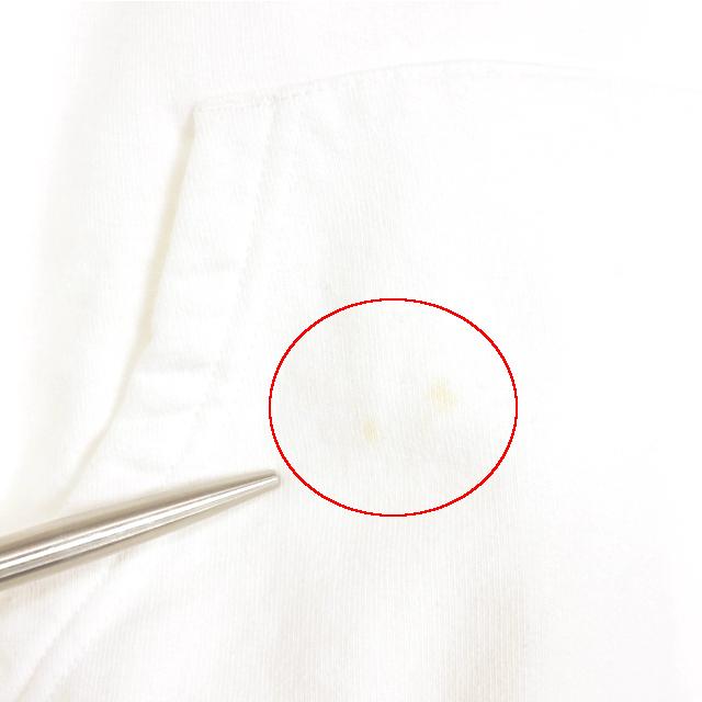 SUPREME 19AW Text Rib Hooded Sweatshirt  フーディ パーカー 長袖 S ホワイト 白 メンズ 【ヤッキンジャケット】