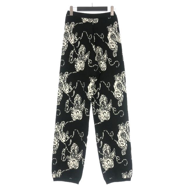 フミエタナカ FUMIE TANAKA 20AW リバーシブル ニットパンツ