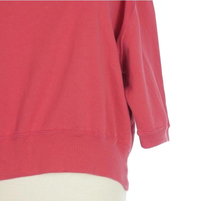 オーラリー AURALEE 22SS スウェットTシャツ トレーナー 半袖 1 レッド